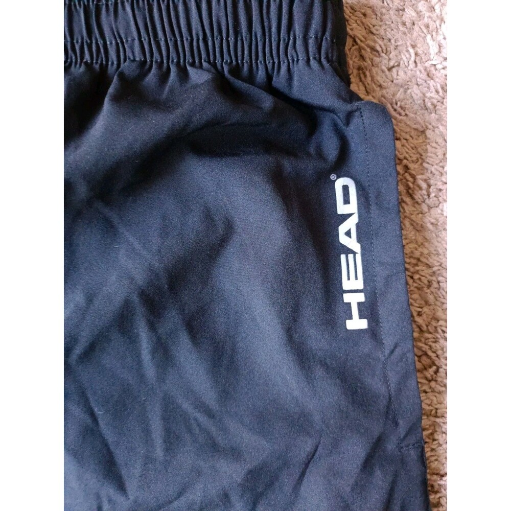 Head Athletic Shorts Men's XL Drawstring Black Adjustable - Picture 2 of 5